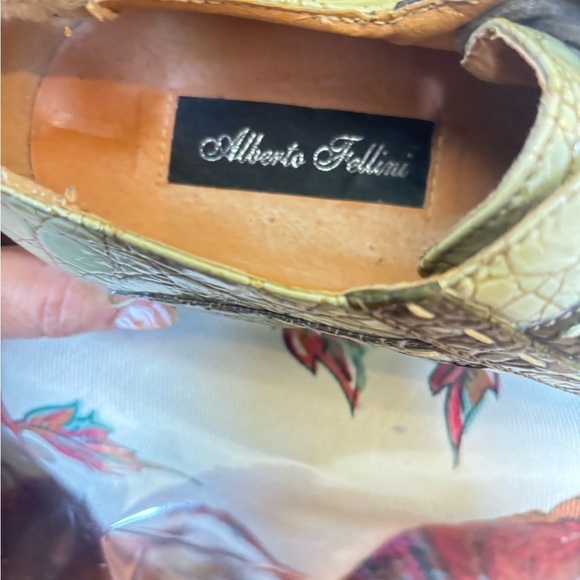 Alberto fellini square toe shoes